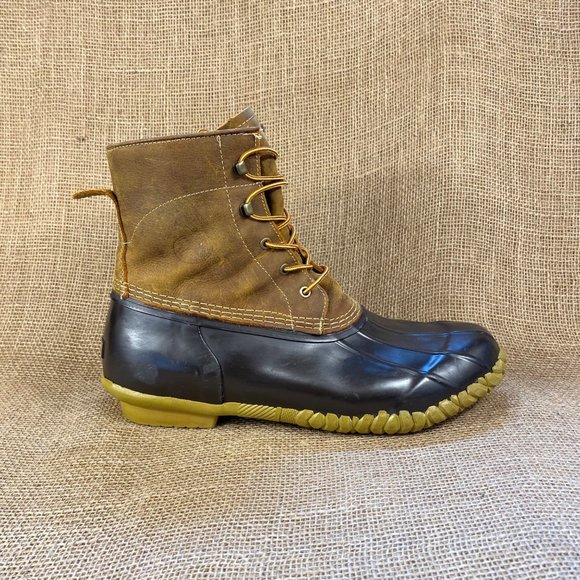 Georgia boot duck boot waterproof work boots hunting leather brown size 14 - Picture 4 of 9